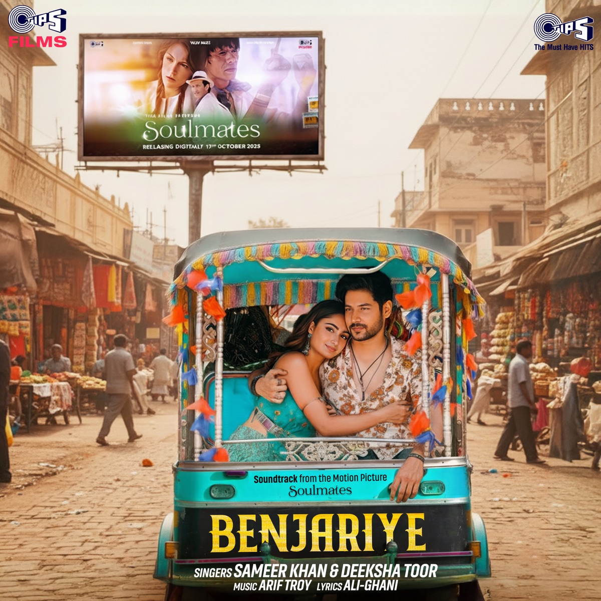 Benjariye (From "Soulmates") - Single by Sameer Khan, Deeksha Toor, Troy - Arif & Ali-Ghani album cover