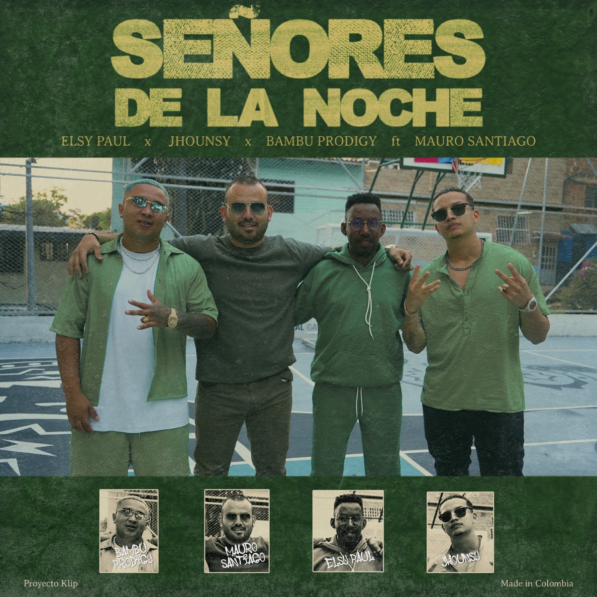 Señores de la Noche - Single by Elsy Paul, Jhounsy & Bambu Prodigy album cover