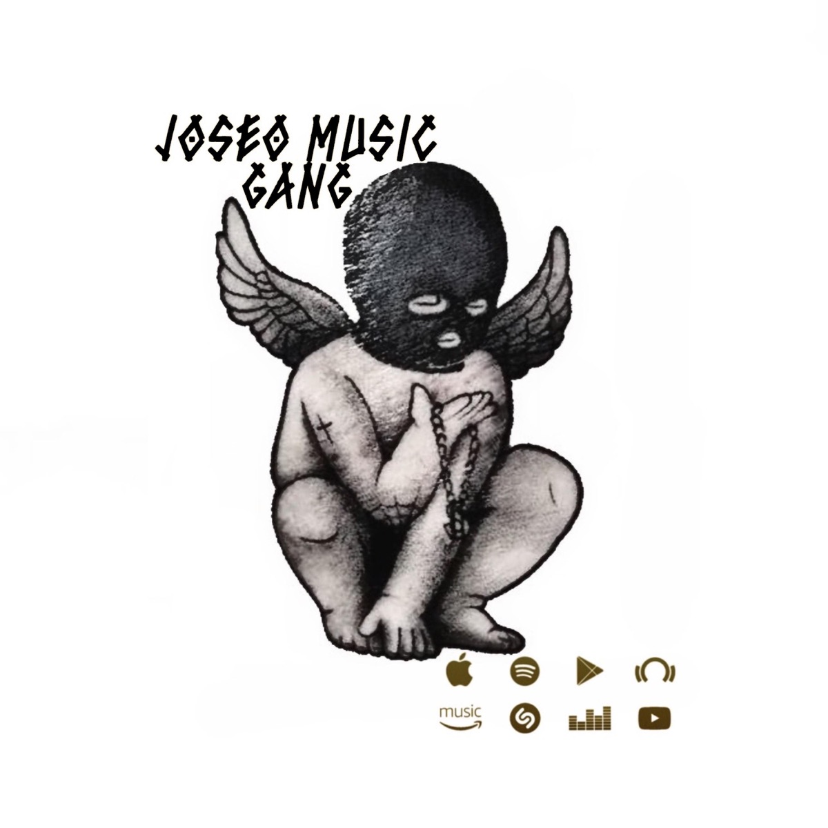 No Ando En Padrino (feat. BananaClip, El Zombi15 & Ruverr Music) - Single by JOSEO MUSIC GANG album cover