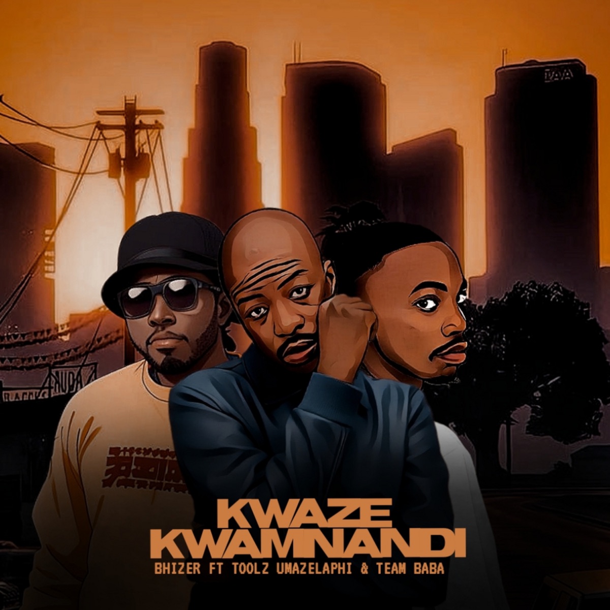 Kwaze Kwamnandi (feat. Toolz Umazelaphi & Team Baba) - Single by Bhizer album cover