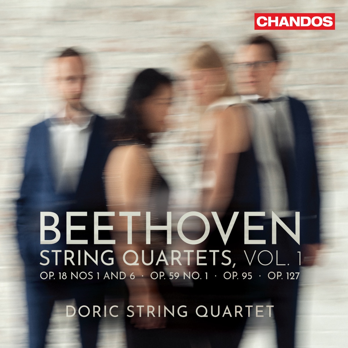 Beethoven: String Quartets, Vol. 1 by Doric String Quartet album cover