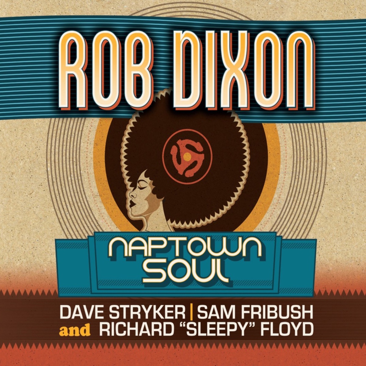 Naptown Soul (feat. Dave Stryker, Sam Fribush & Richard "Sleepy" Floyd) by Rob Dixon album cover