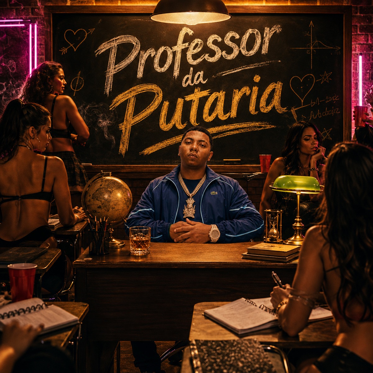 Professor da putaria - Single by DJ Ruan do Mantém, DJ Ruanzyn, Mc Bocão & Aleh album cover