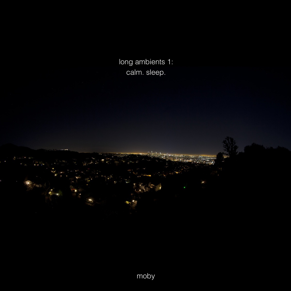 Long Ambients 1: Calm. Sleep by Moby album cover