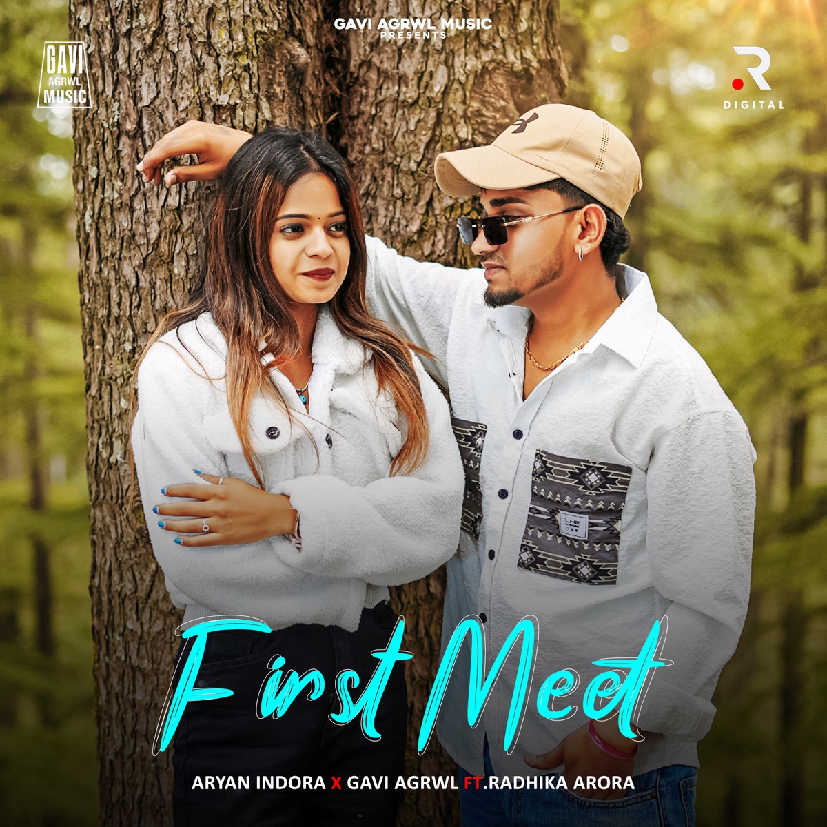 First Meet (feat. Radhika Arora) - Single by Aryan Indora & Gavi Agrwl album cover