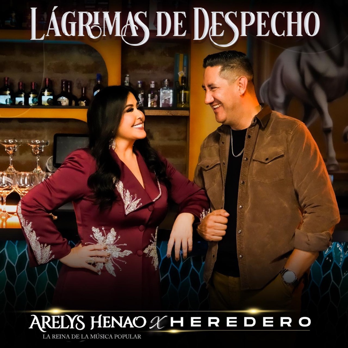 Lágrimas de Despecho - Single by Heredero & Arelys Henao album cover