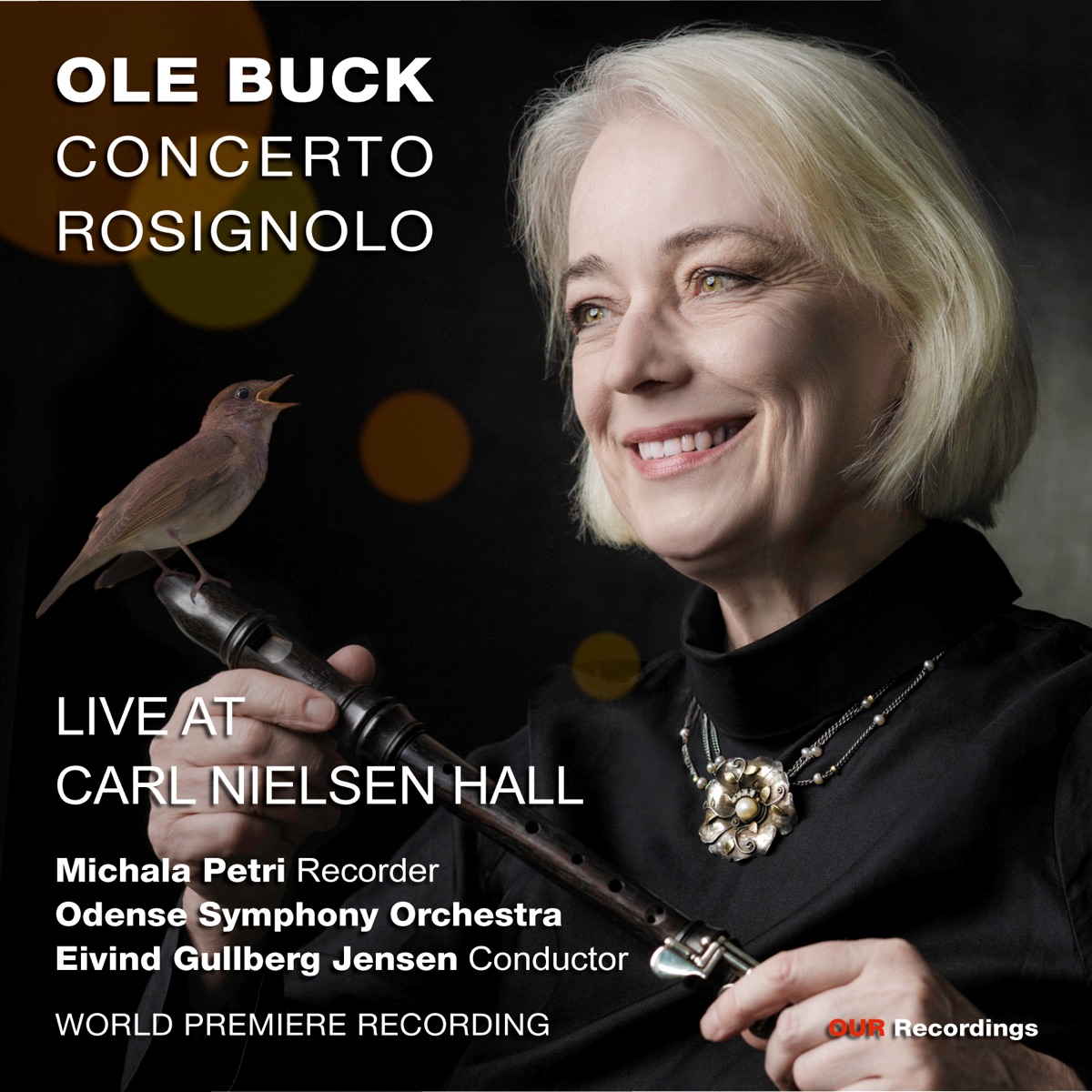 Ole Buck: Concerto rosignolo - EP by Michala Petri, Odense Symphony Orchestra & Eivind Gullberg Jensen album cover