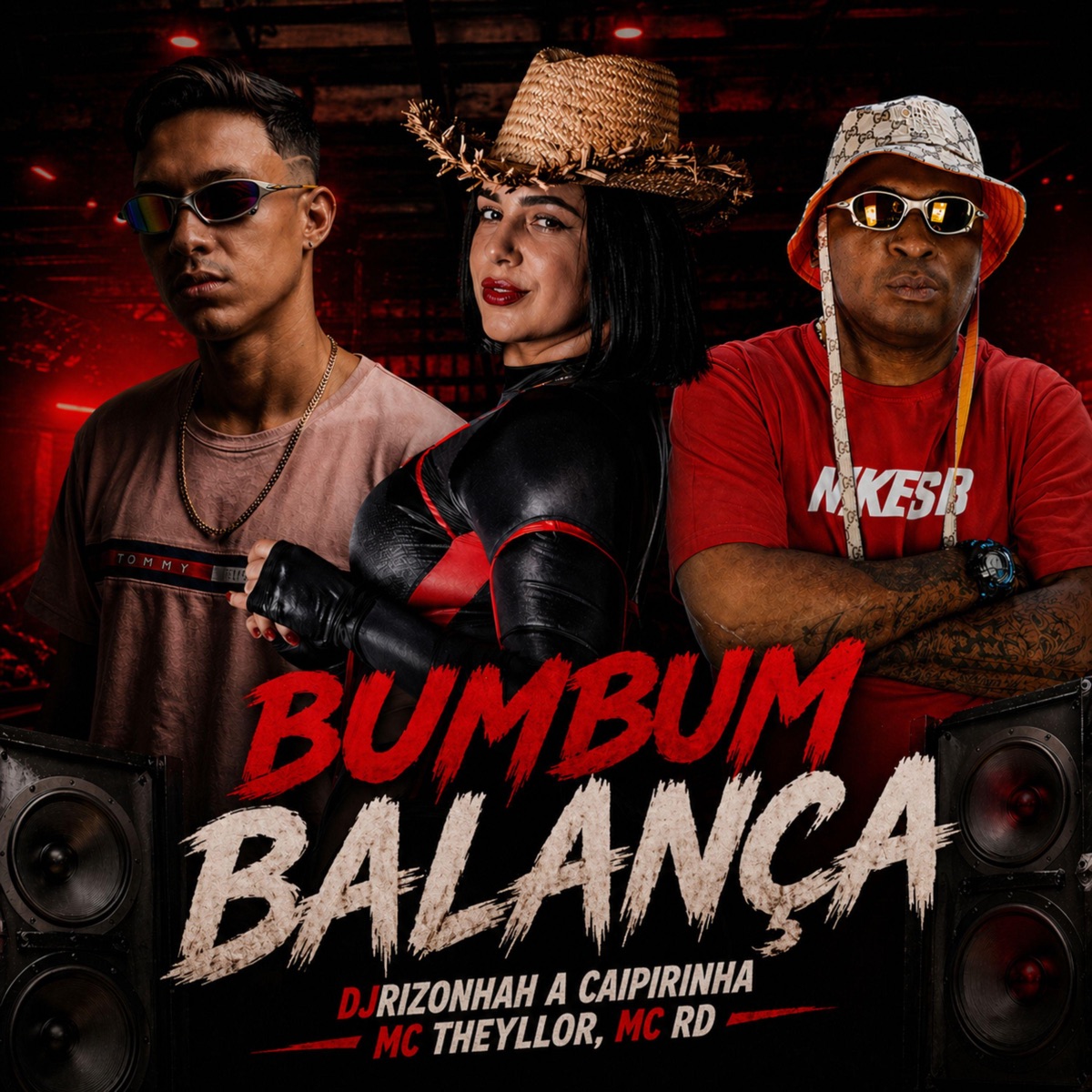 Bumbum Balança - Single by Djrizonhah A caipirinha, Mc Theyllor & Mc Rd album cover