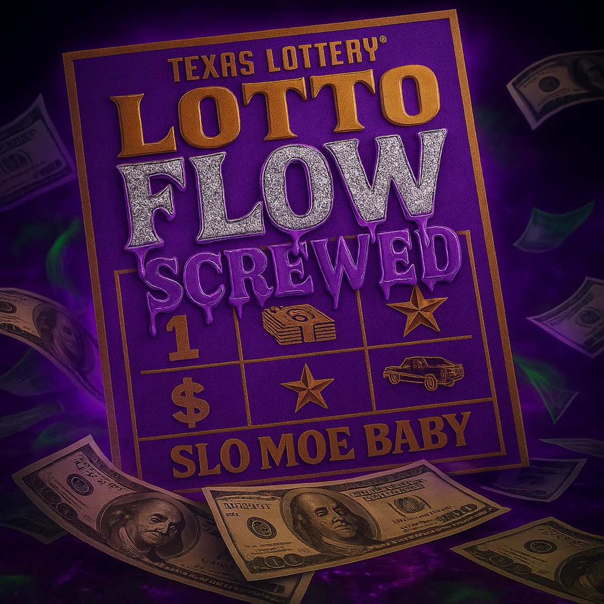 Lotto Flow (Screwed) - Single by Slo Moe Baby album cover