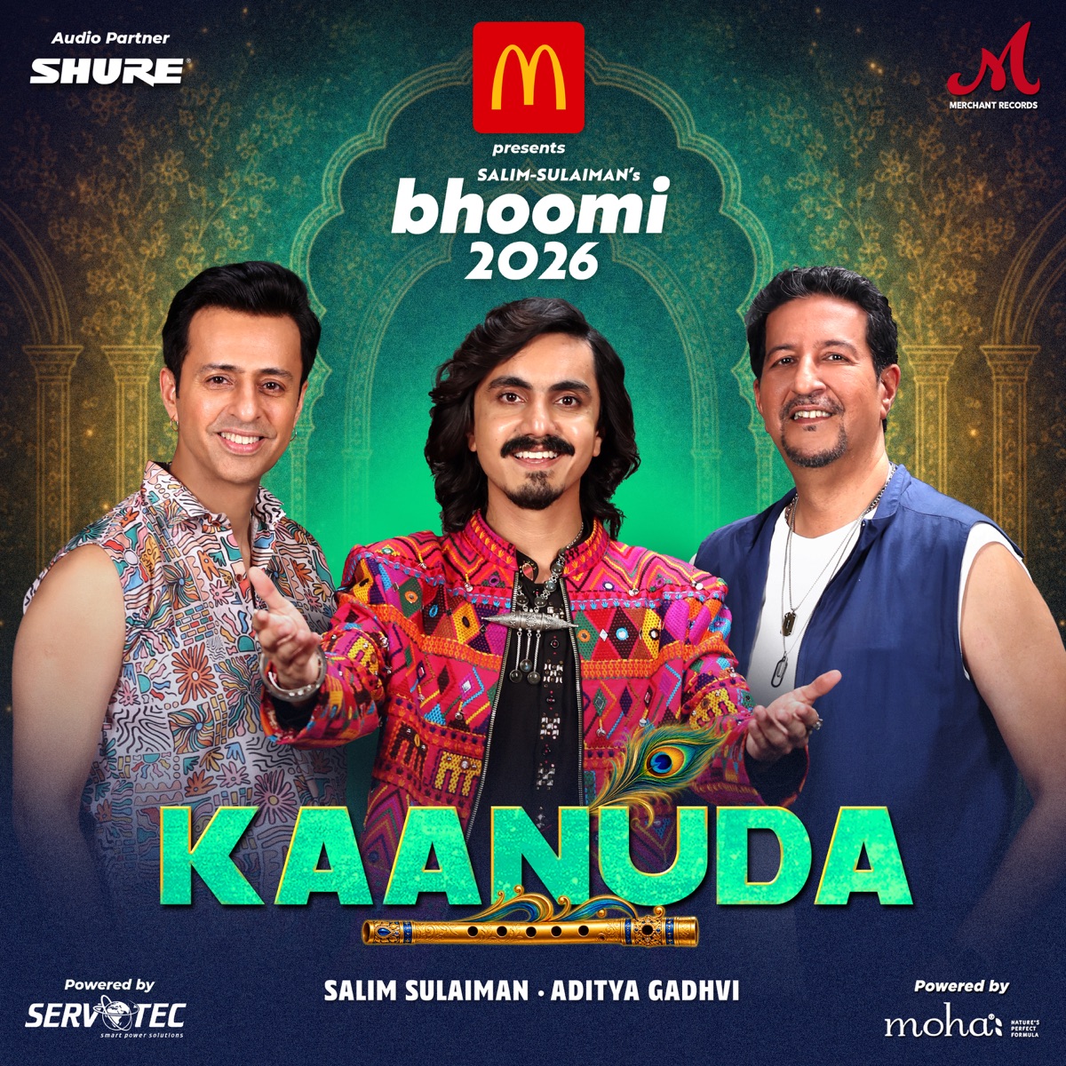 Kaanuda (from "Bhoomi 2026") - Single by Salim-Sulaiman & Aditya Gadhvi album cover