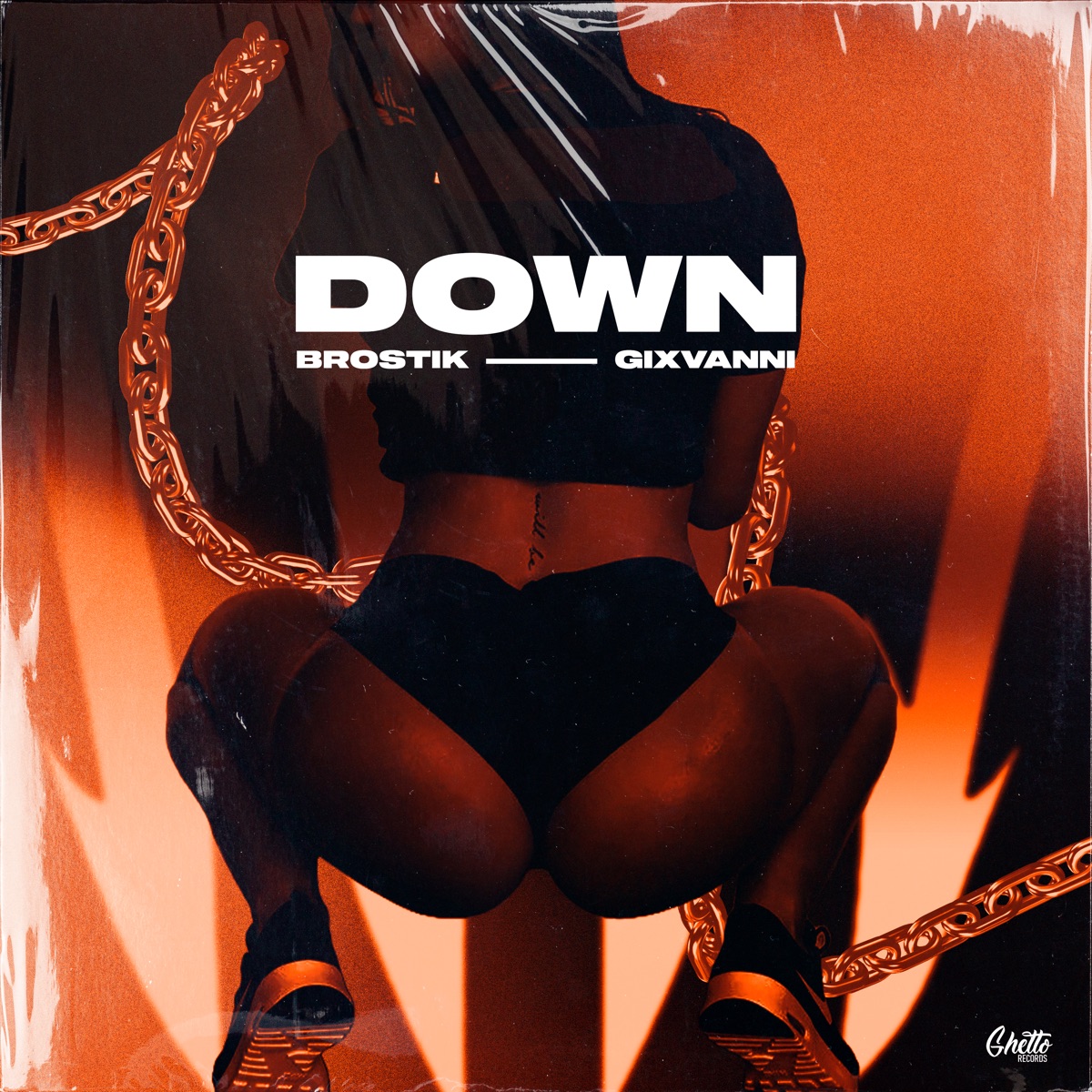 Down - Single by Brostik & Gixvanni album cover
