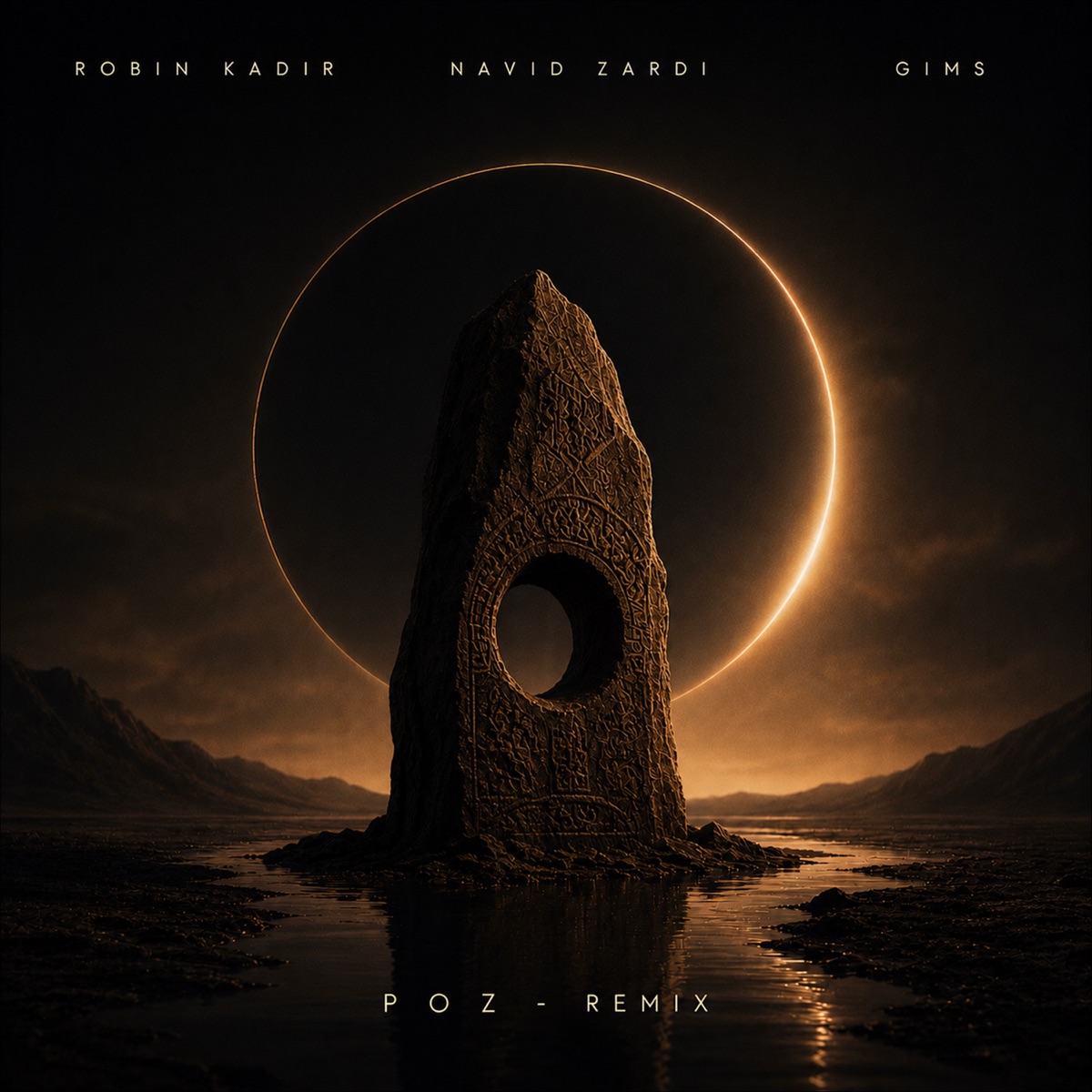 Poz (Remix) - Single by Robin Kadir, GIMS & Navid Zardi album cover