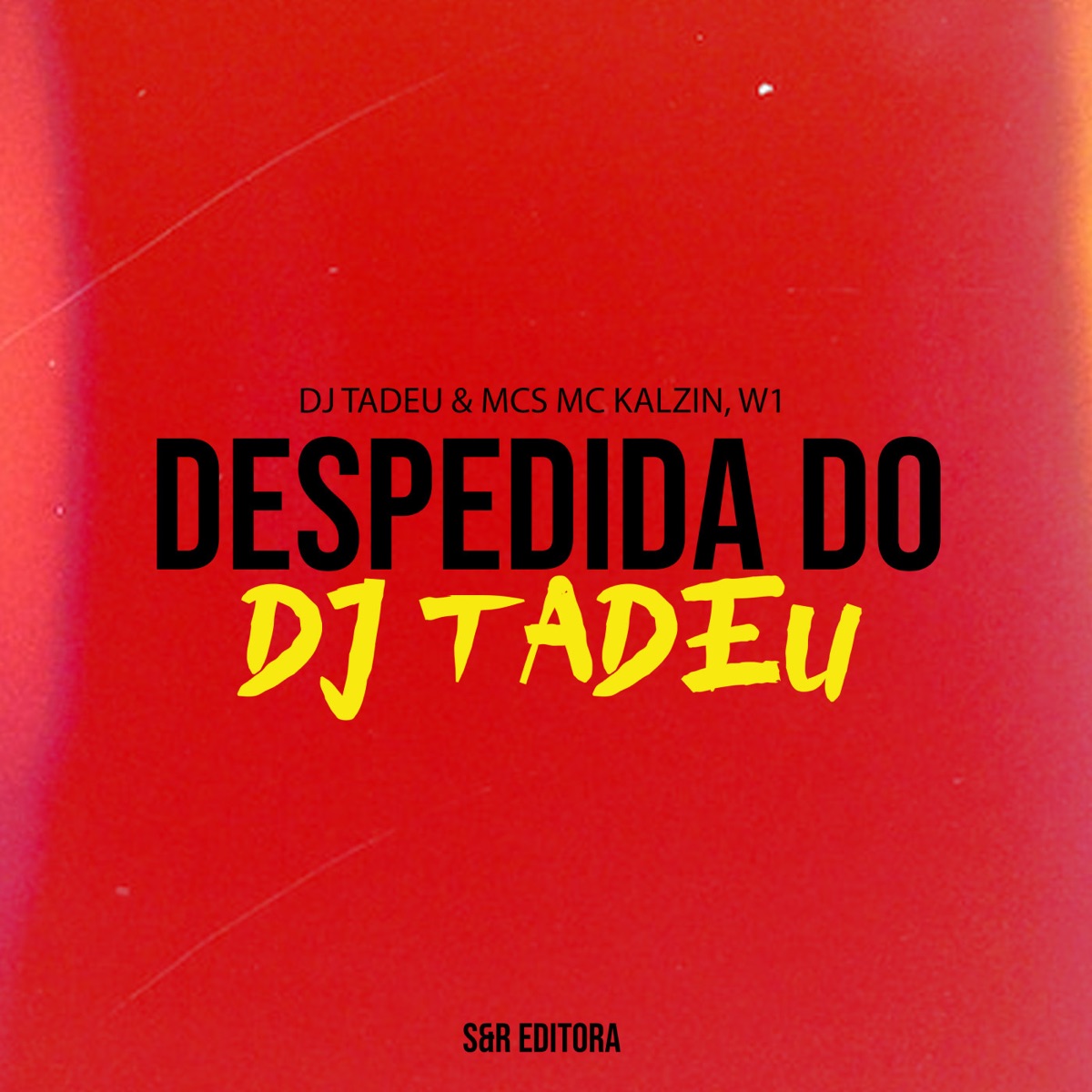 Despedida do Dj Tadeu - Single by Dj Tadeu, MC W1 & MC Kalzin album cover
