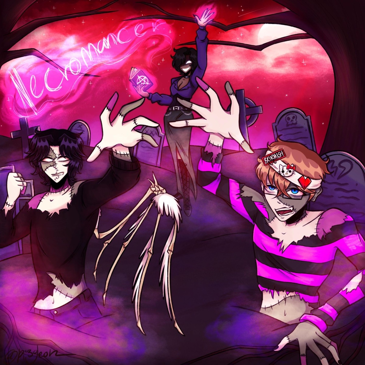 NECROMANCER (feat. Pröz & Anti-Light) - Single by $kirmish album cover