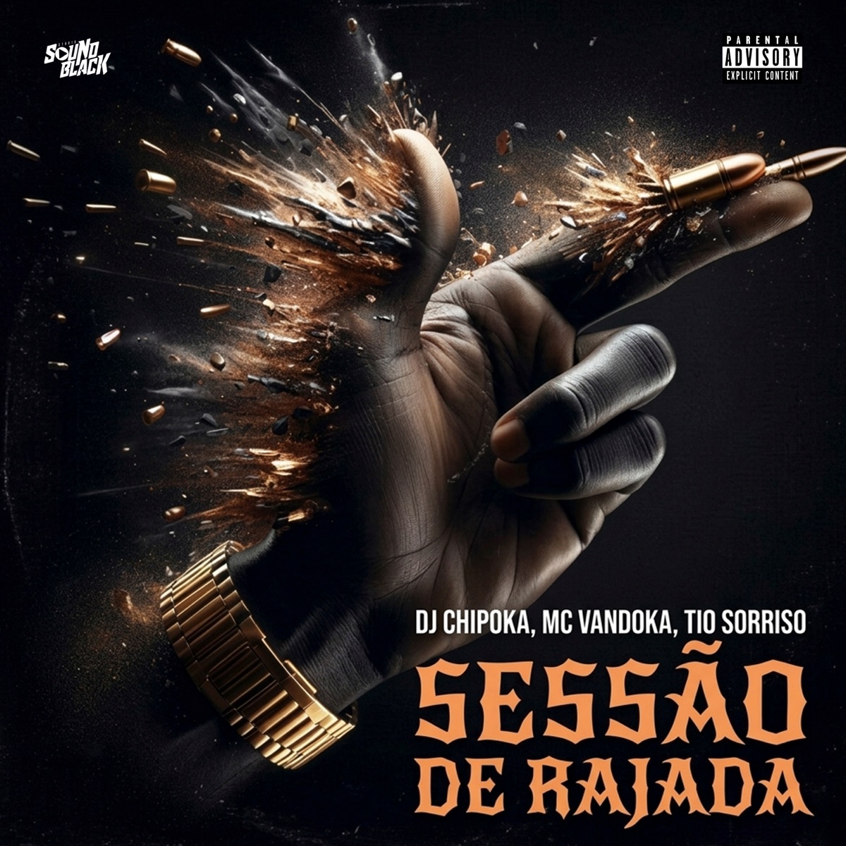 Sessão de Rajada - Single by MC Vandoka & Tio Sorriso album cover