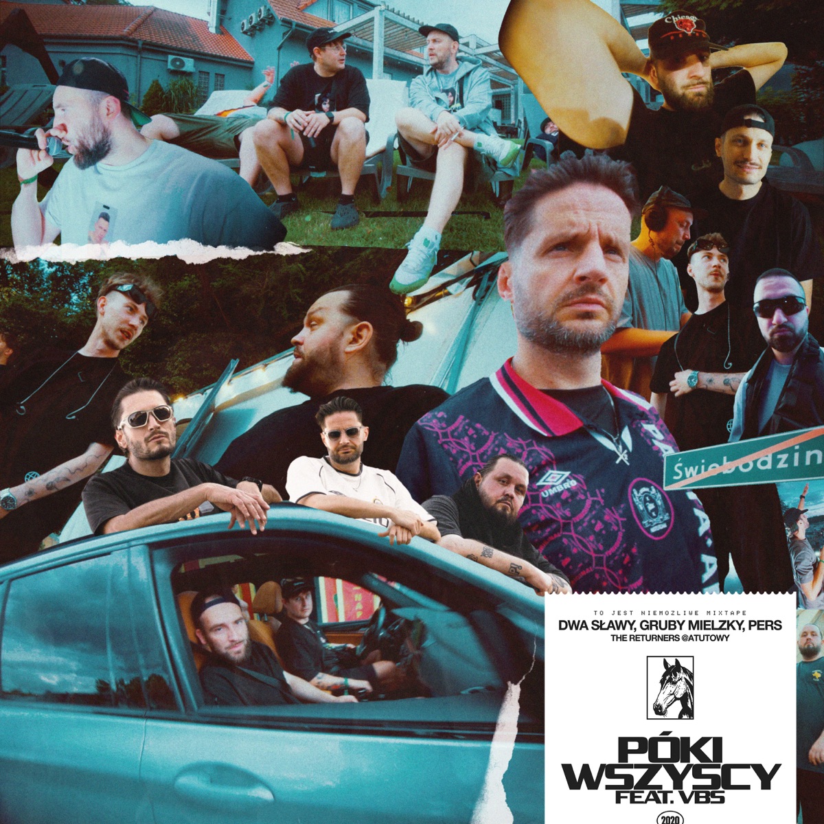 Póki wszyscy (feat. The Returners & Vbs) - Single by Dwa Sławy, Gruby Mielzky & Pers album cover