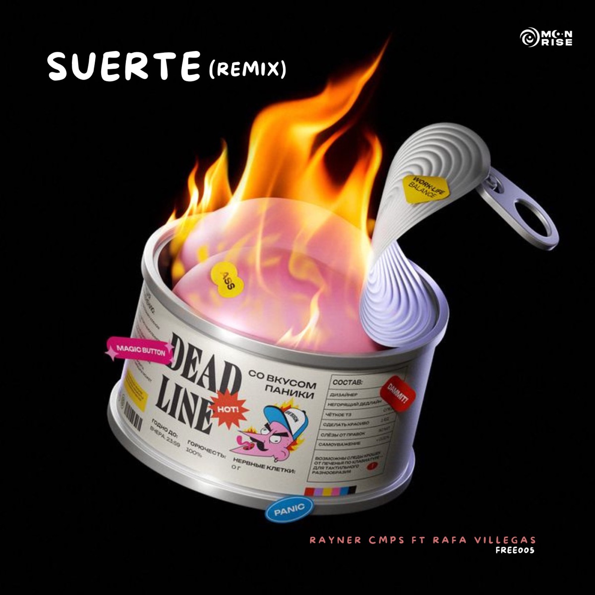 Suerte (Remix) - Single by Rafa Villegas & Rayner Cmps album cover