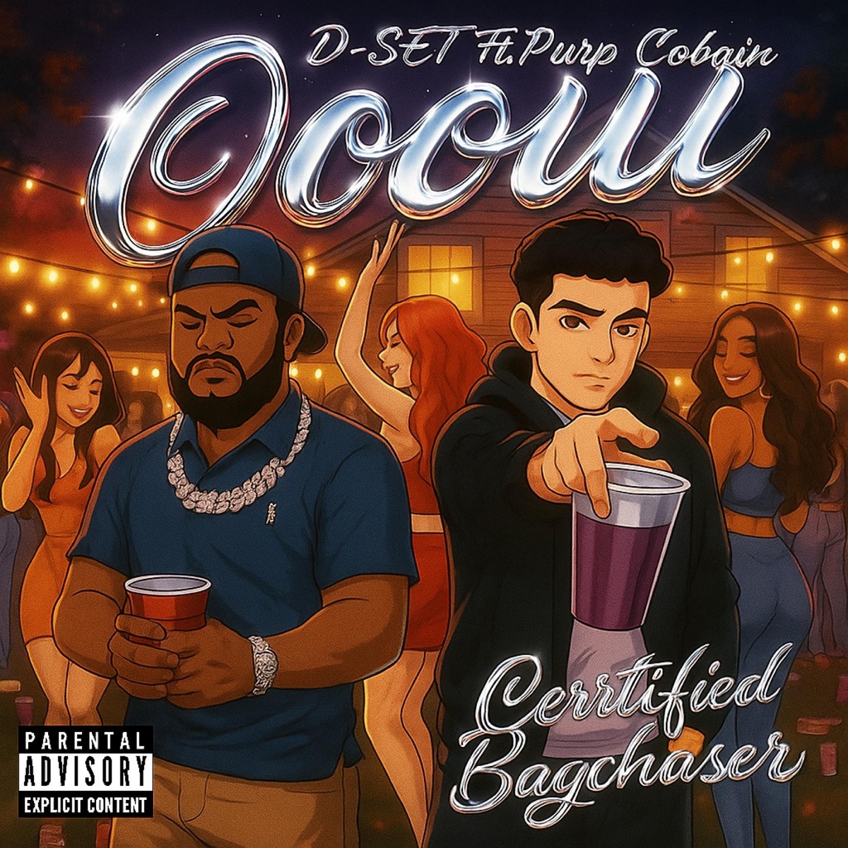 OOOU (feat. Purp Cobain) - Single by D-Set album cover