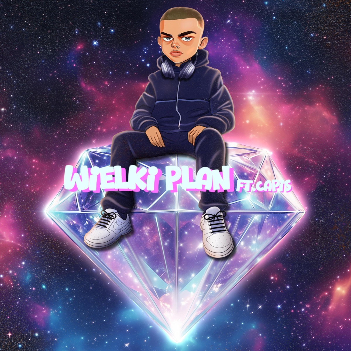 WIELKI PLAN (feat. capis) - Single by kasidez album cover