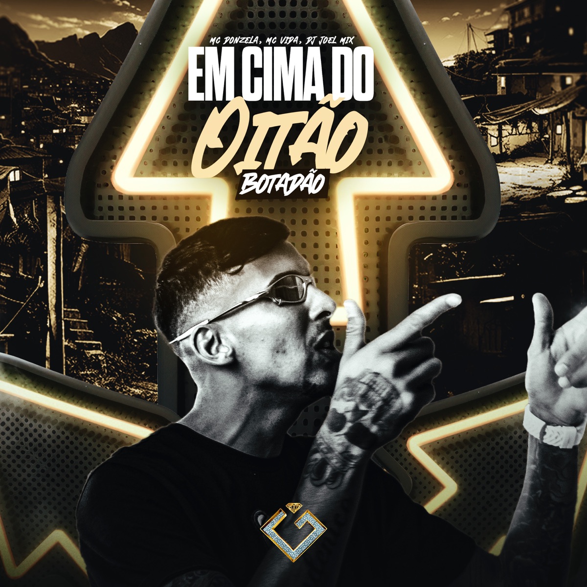 Encima do Oit4O Vs Botadão - Single by MC Donzela, Mc Vida & DJ JOEL MIX album cover