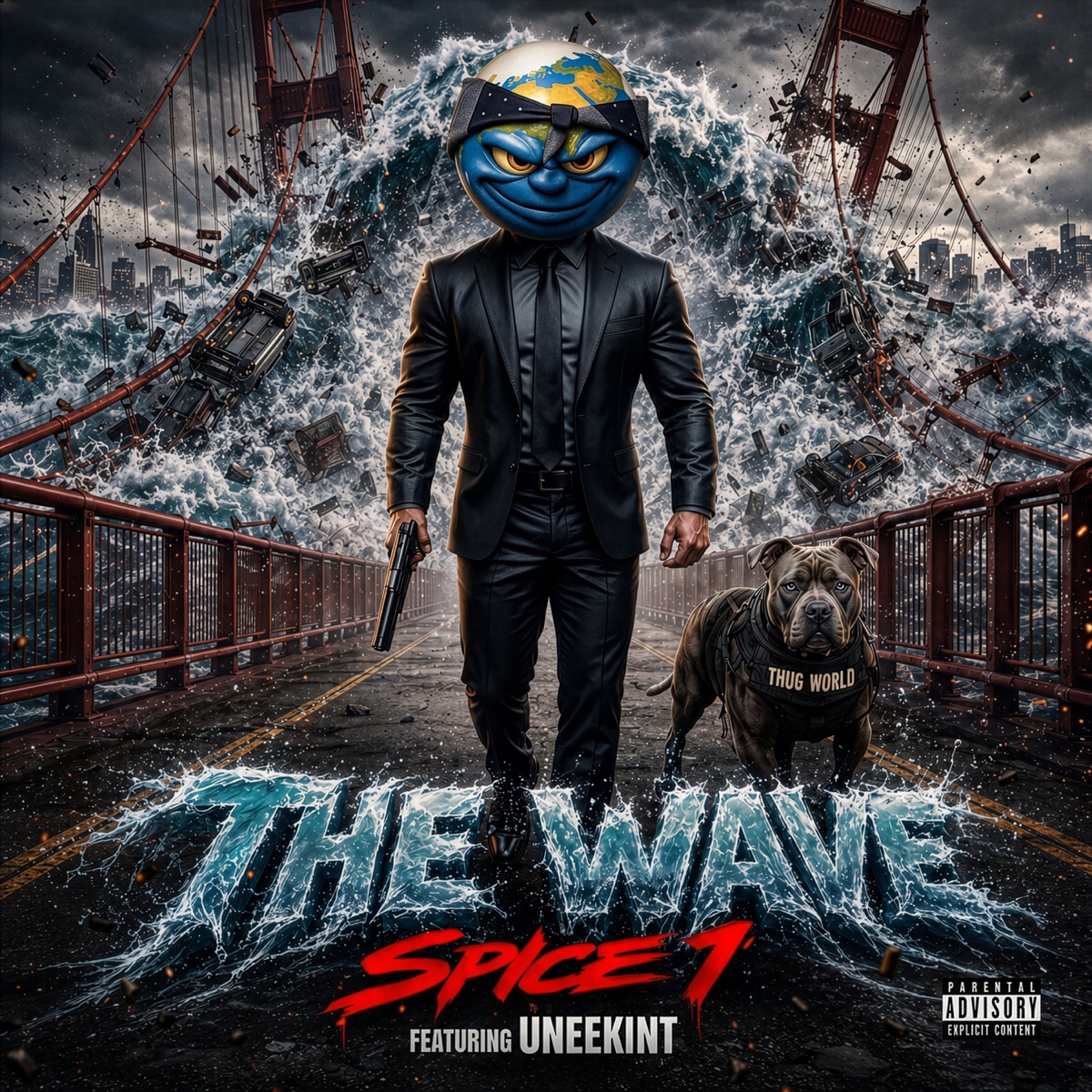 The Wave (feat. Uneekint) - Single by Spice 1 album cover
