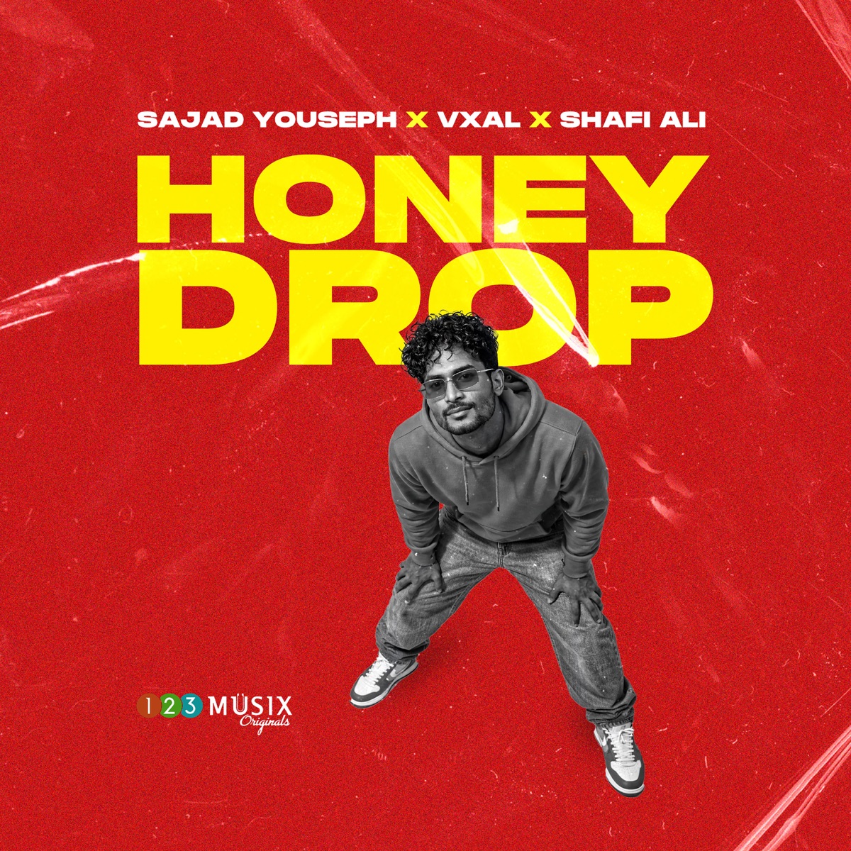 Honeydrop - Single by Sajad Youseph, VXAL & Shafi ali album cover