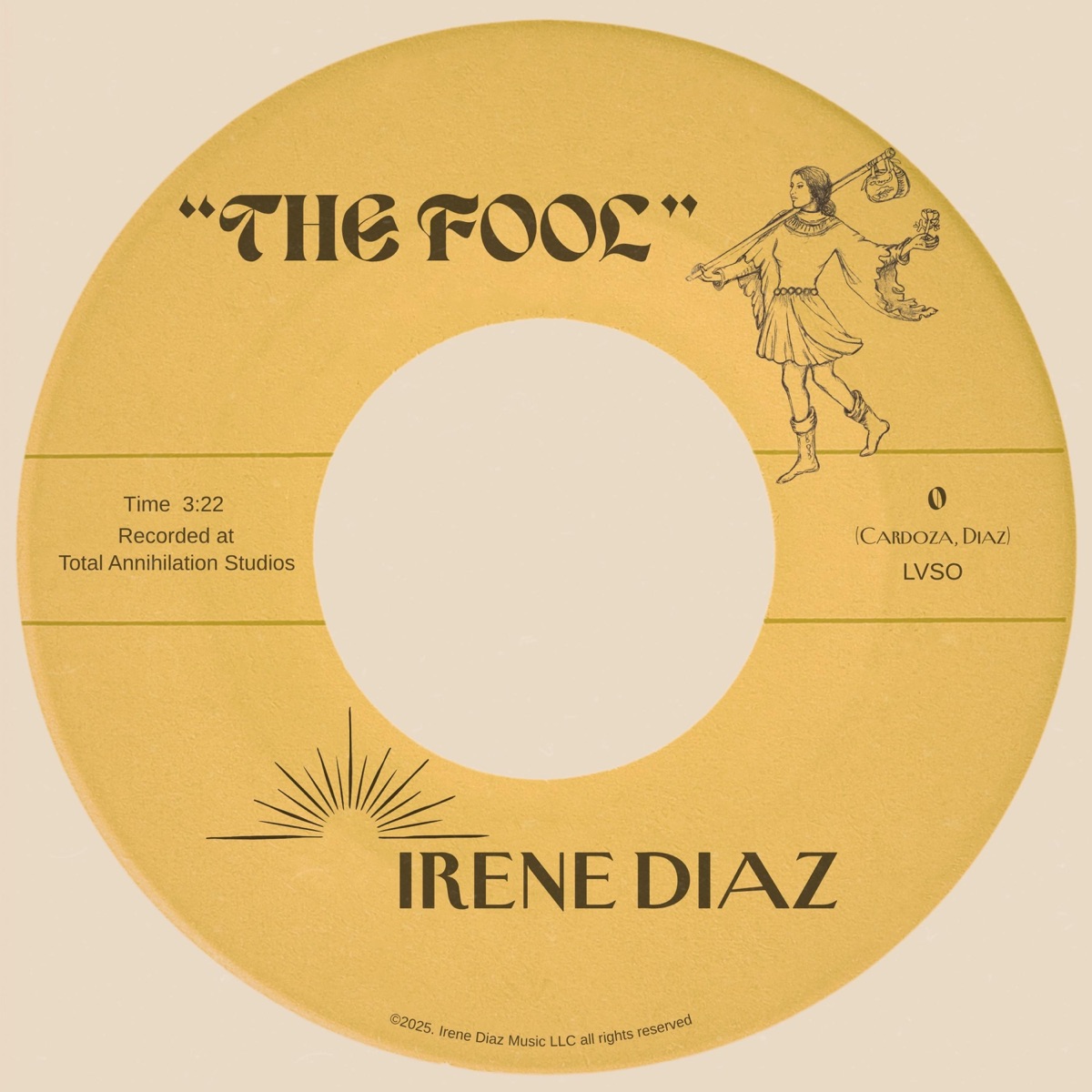 The Fool - Single by Irene Diaz album cover