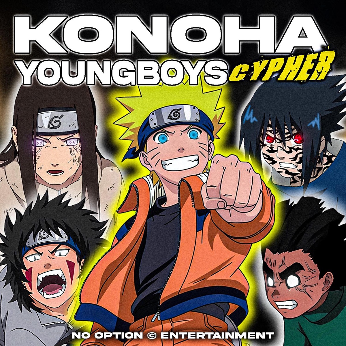 Konoha Youngboys Cypher (feat. Charizma867 & Asta) - Single by Garp, Kadabra & Shinigami album cover