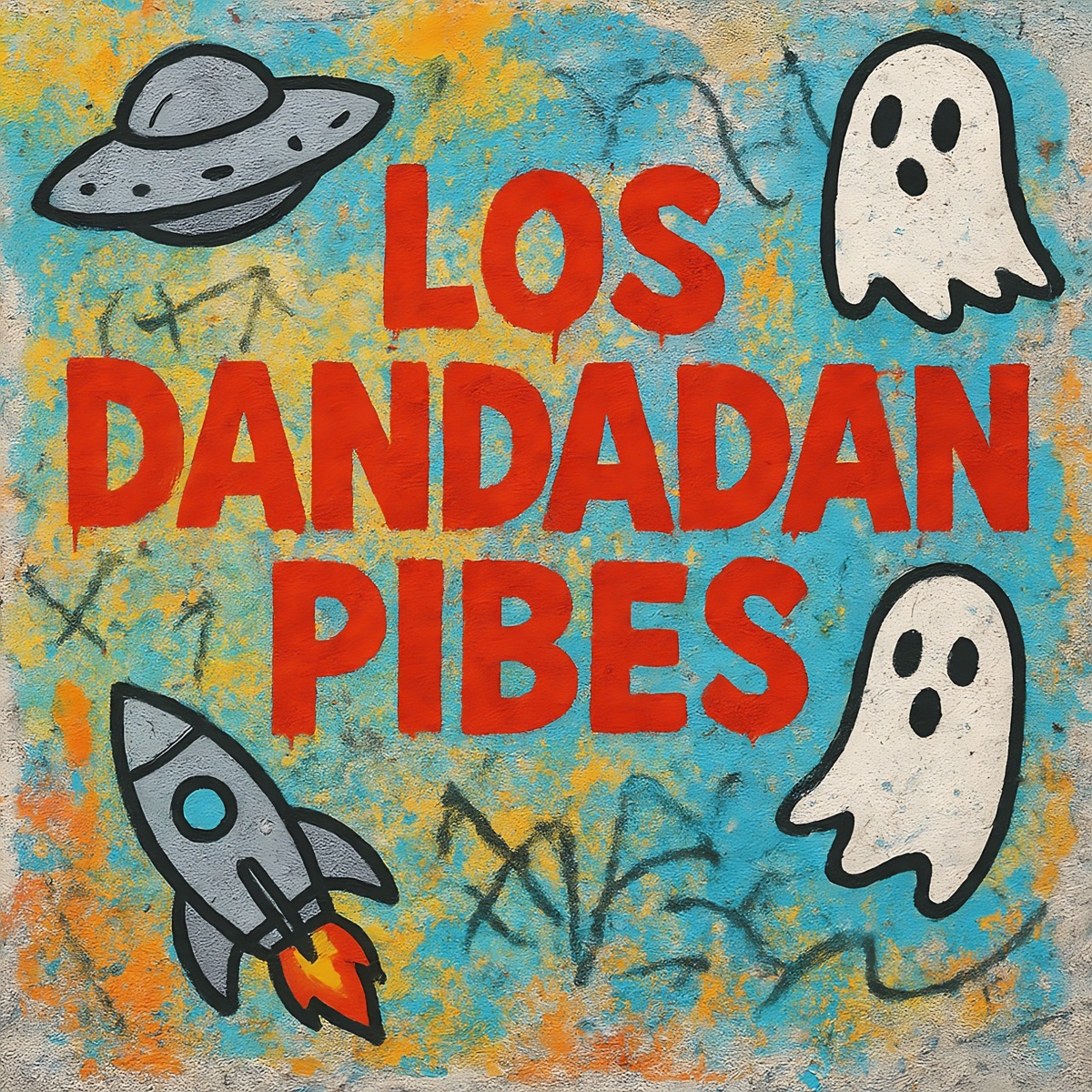 Los Dandadan Pibes (feat. Bawsersaurus Rex, Missy, Miamiamiau & Keylu) - Single by Mistrip album cover