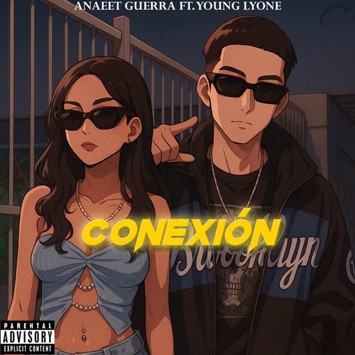 CONEXIÓN (feat. Young Lyone) - Single by Anaeet Guerra album cover