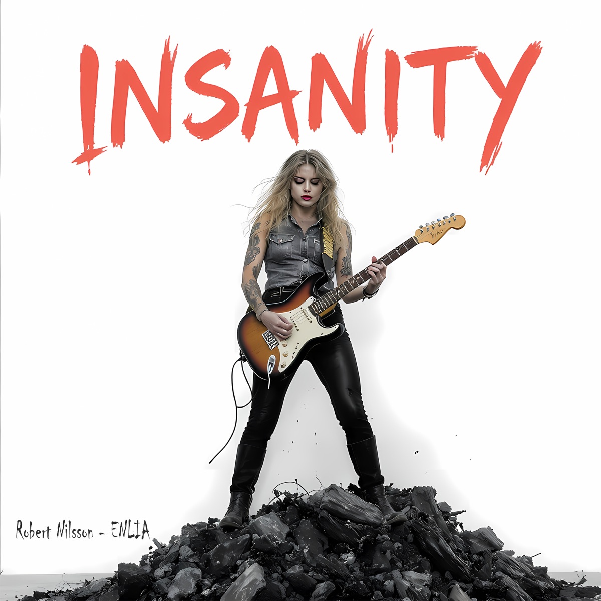 Insanity - Single by Robert Nilsson & Enlia album cover