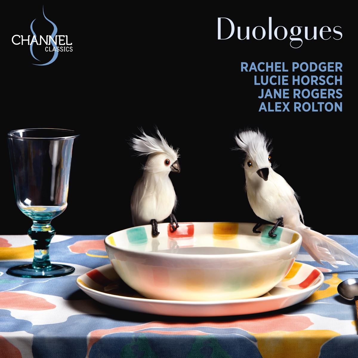 Duologues by Rachel Podger, Lucie Horsch, Jane Rogers & Alex Rolton album cover
