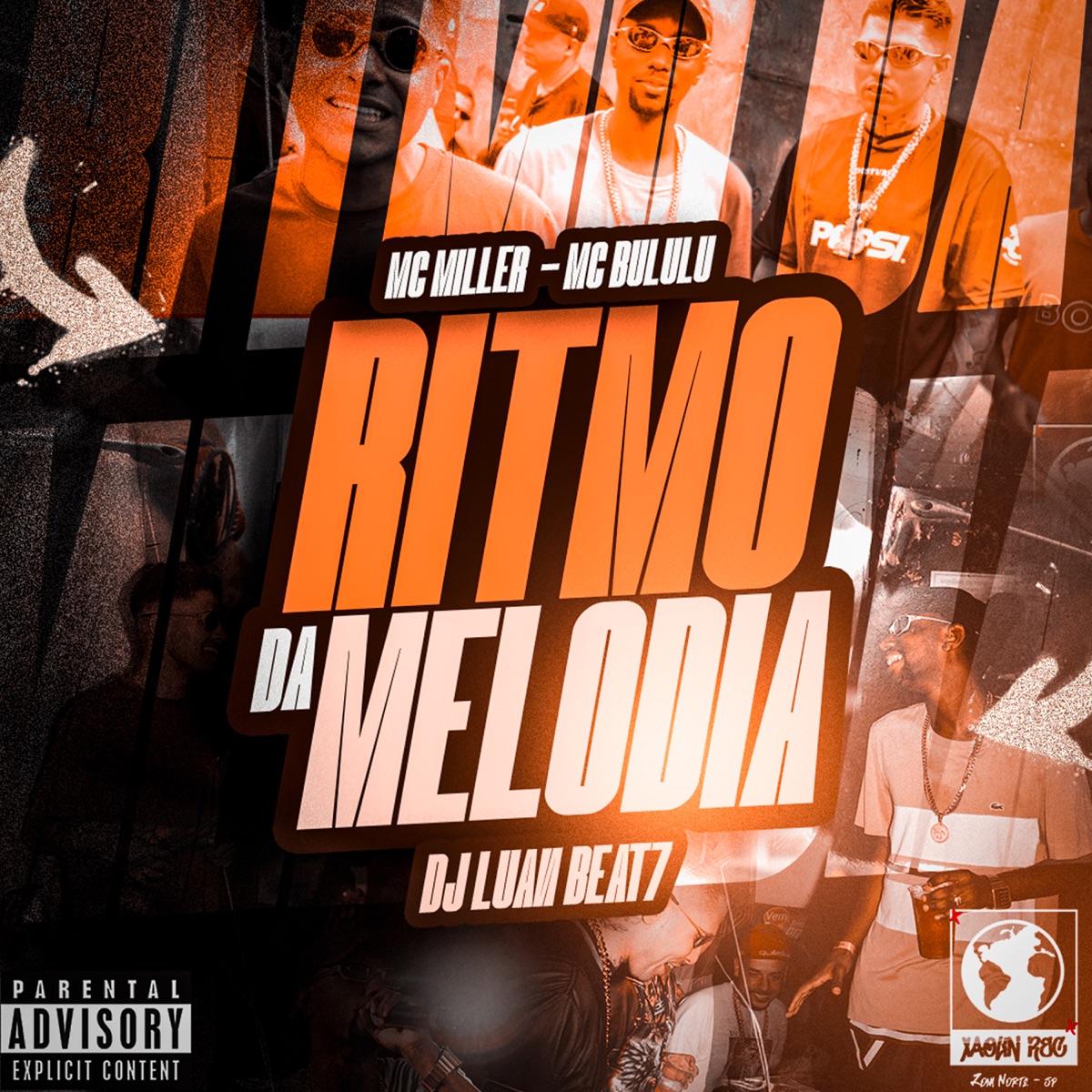Ritmo da Melodia - Single by Mc Bululu, mc miller & Dj Luan Beat 7 album cover