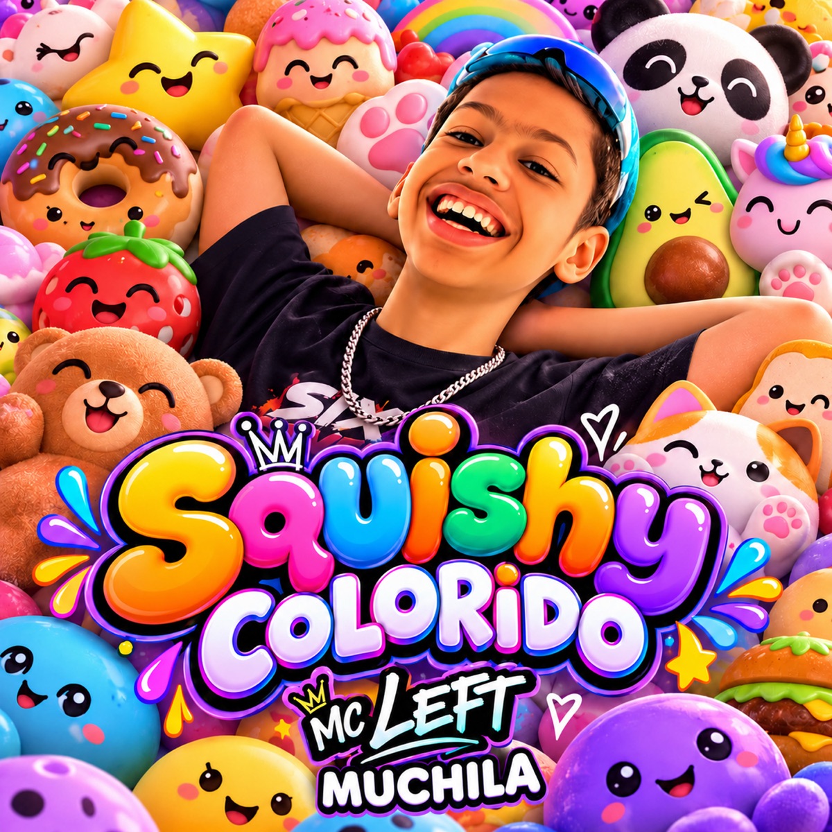 Squishy colorido - Single by Mc Left & Muchila album cover