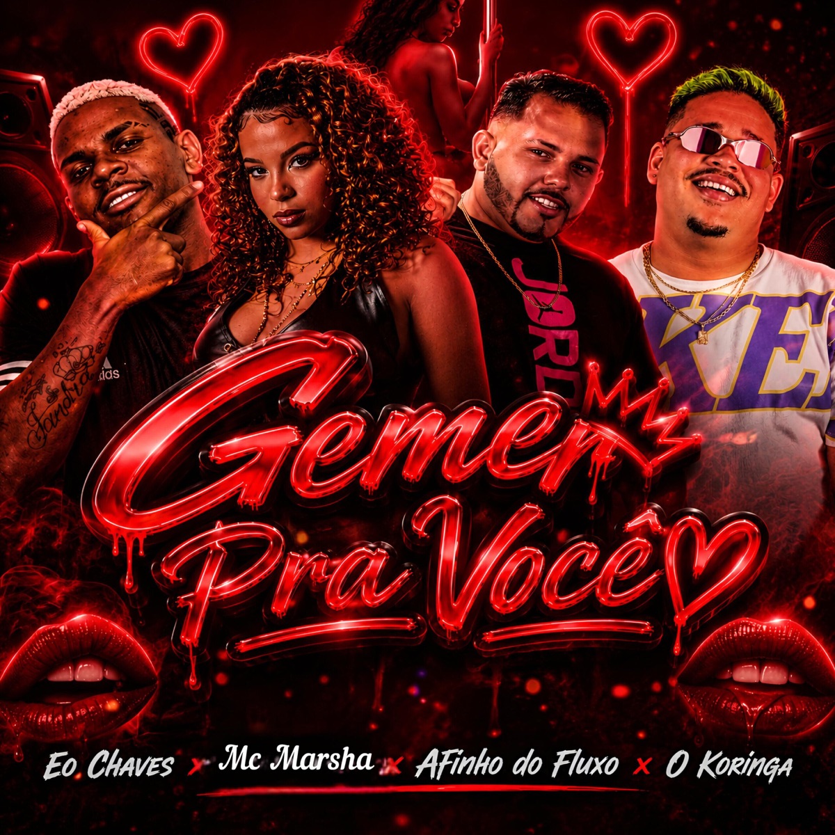 Gemer pra Você - Single by Afinho do Fluxo, Eo Chaves, O koringa & MC Marsha album cover