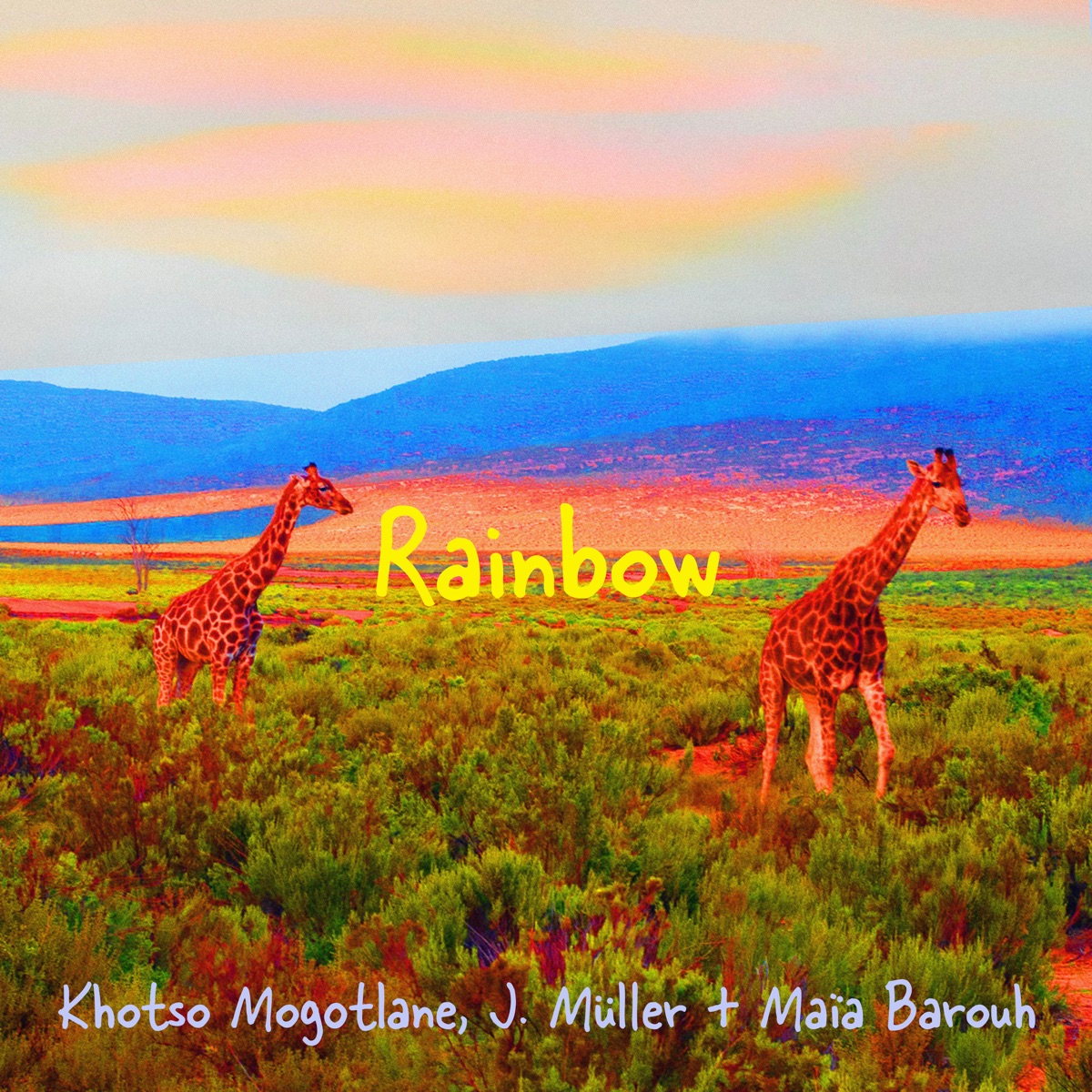 Rainbow - Single by Khotso Mogotlane, J. Müller & Maïa Barouh album cover