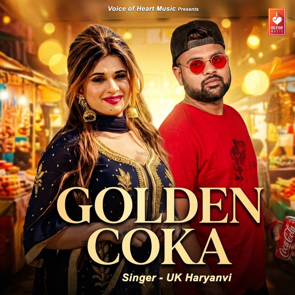 Golden Coka - Single by Uk Haryanvi album cover