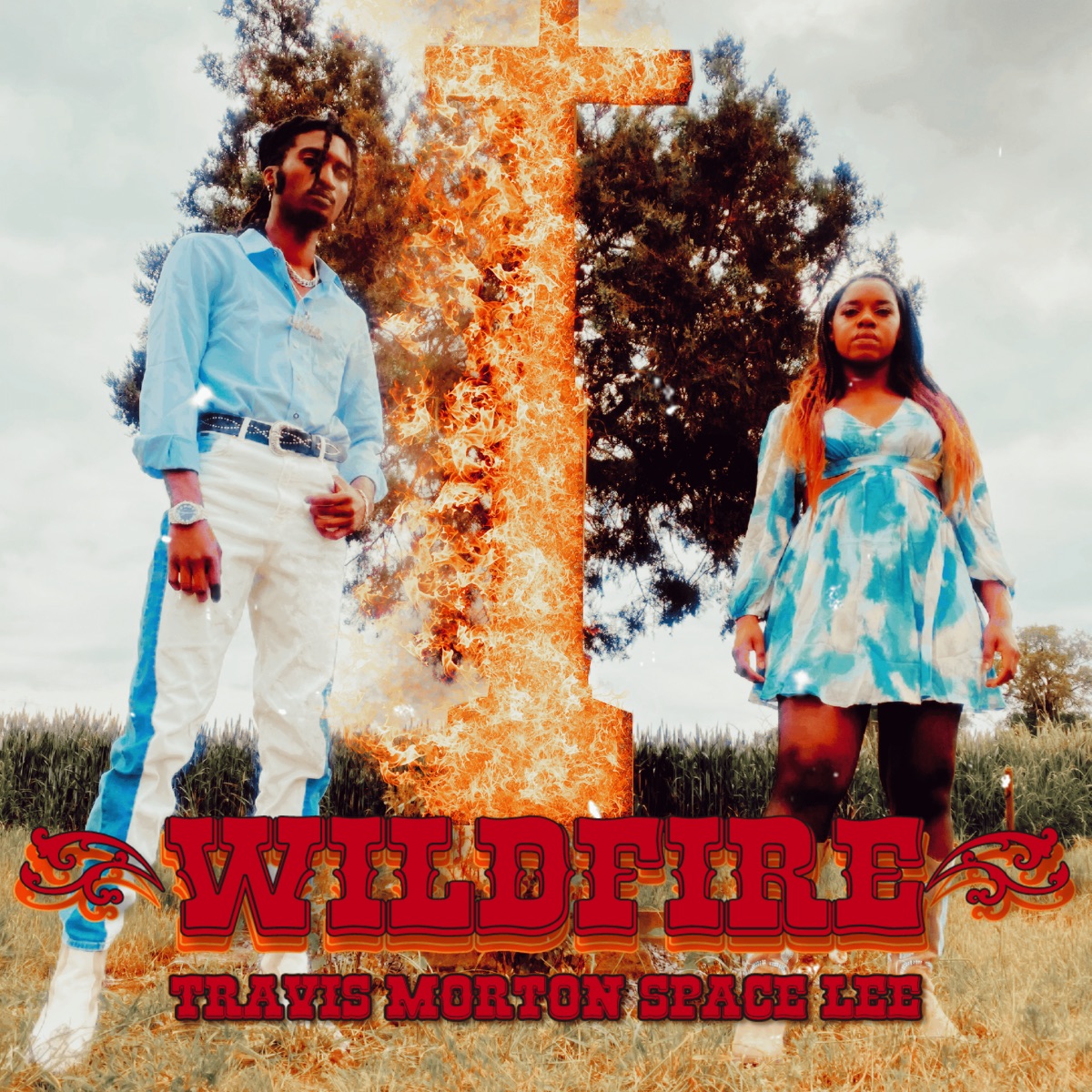Wildfire - Single (feat. Space Lee THE DON) - Single by Travis Morton album cover