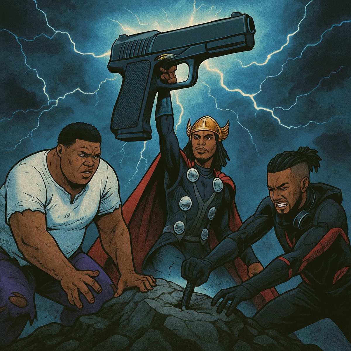 N***a Please (feat. Beano & GBproffit) - Single by Gbgent album cover