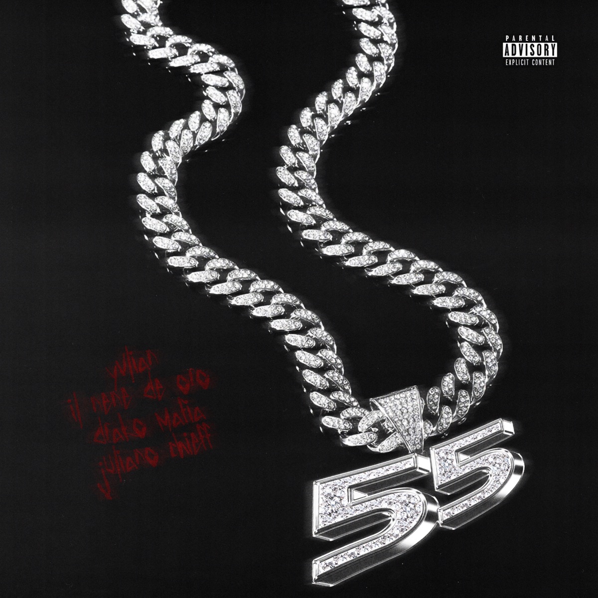 55 (feat. JulianoChieff) - Single by Yvlian, Il Nene De Oro & Drakomafia album cover