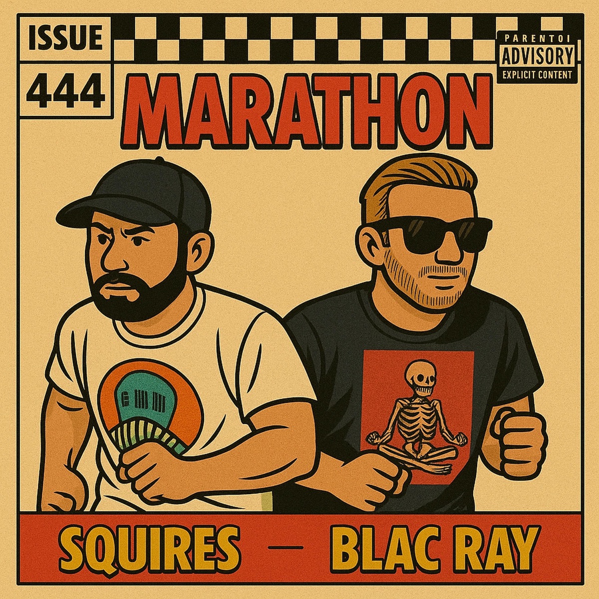 MARATHON (feat. SQUIRES) - Single by Blac Ray album cover