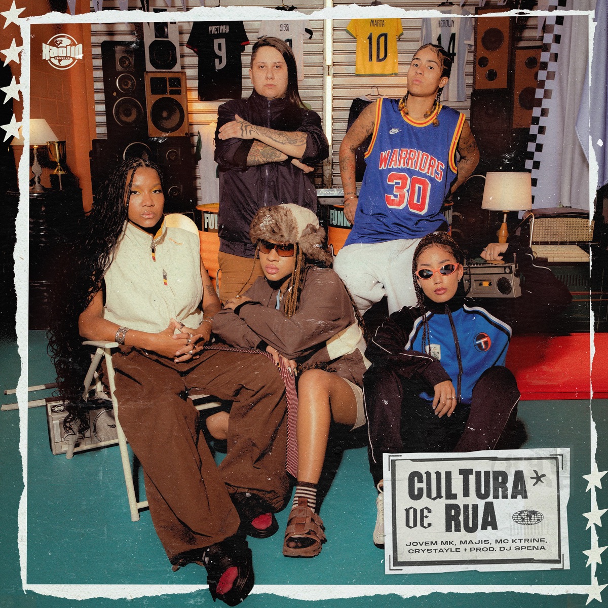 Cultura de Rua (feat. MC KTRINE, Paola Spena) - Single by Xaolin Records, Jovem Mk, Majis & Crystayle album cover