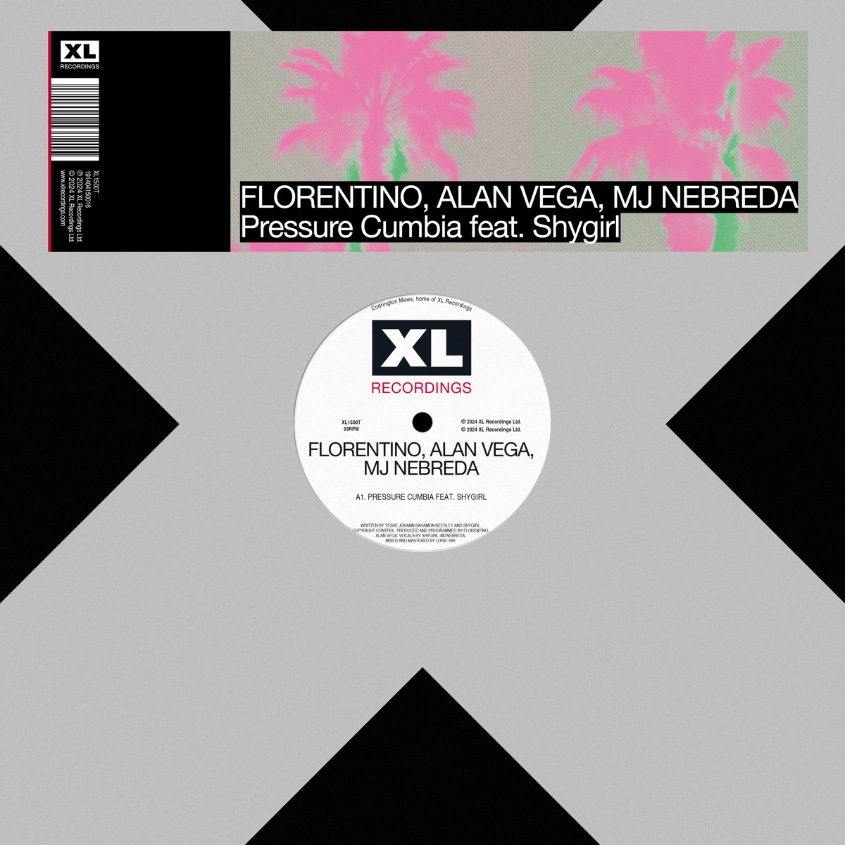 Pressure Cumbia (feat. Shygirl) - Single by Florentino, Alan Vega & MJ Nebreda album cover