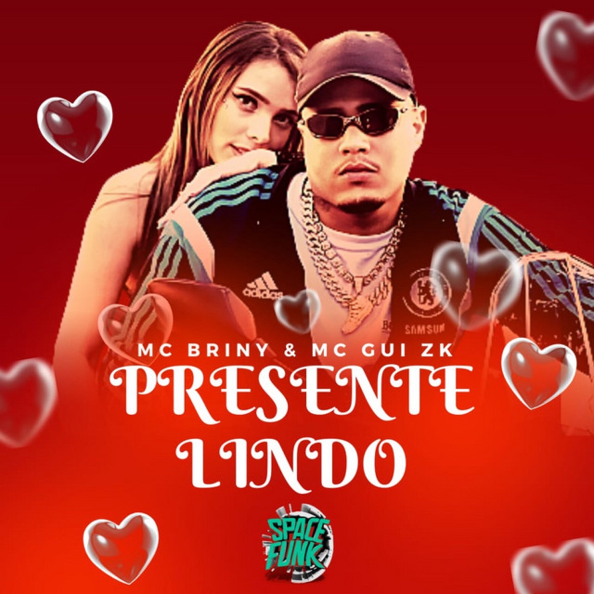 Presente Lindo - Single by Mc Briny, Mc Gui ZK & SPACE FUNK album cover