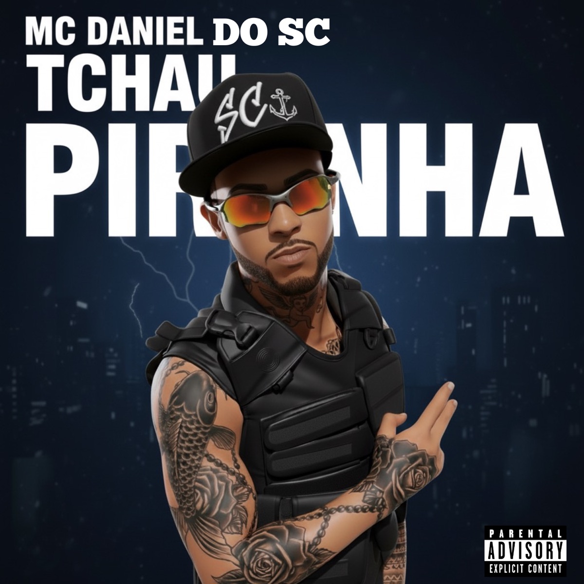 Tchau Piranha - Single by Mc Daniel do SC album cover