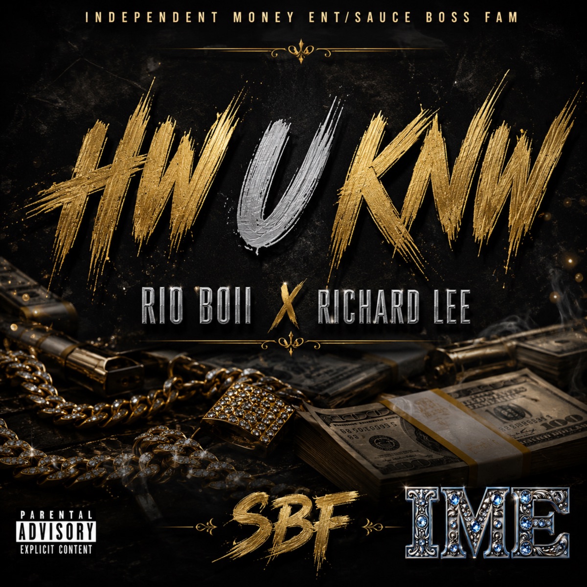 Hw U Knw (feat. Rio boii) - Single by Richard Lee album cover