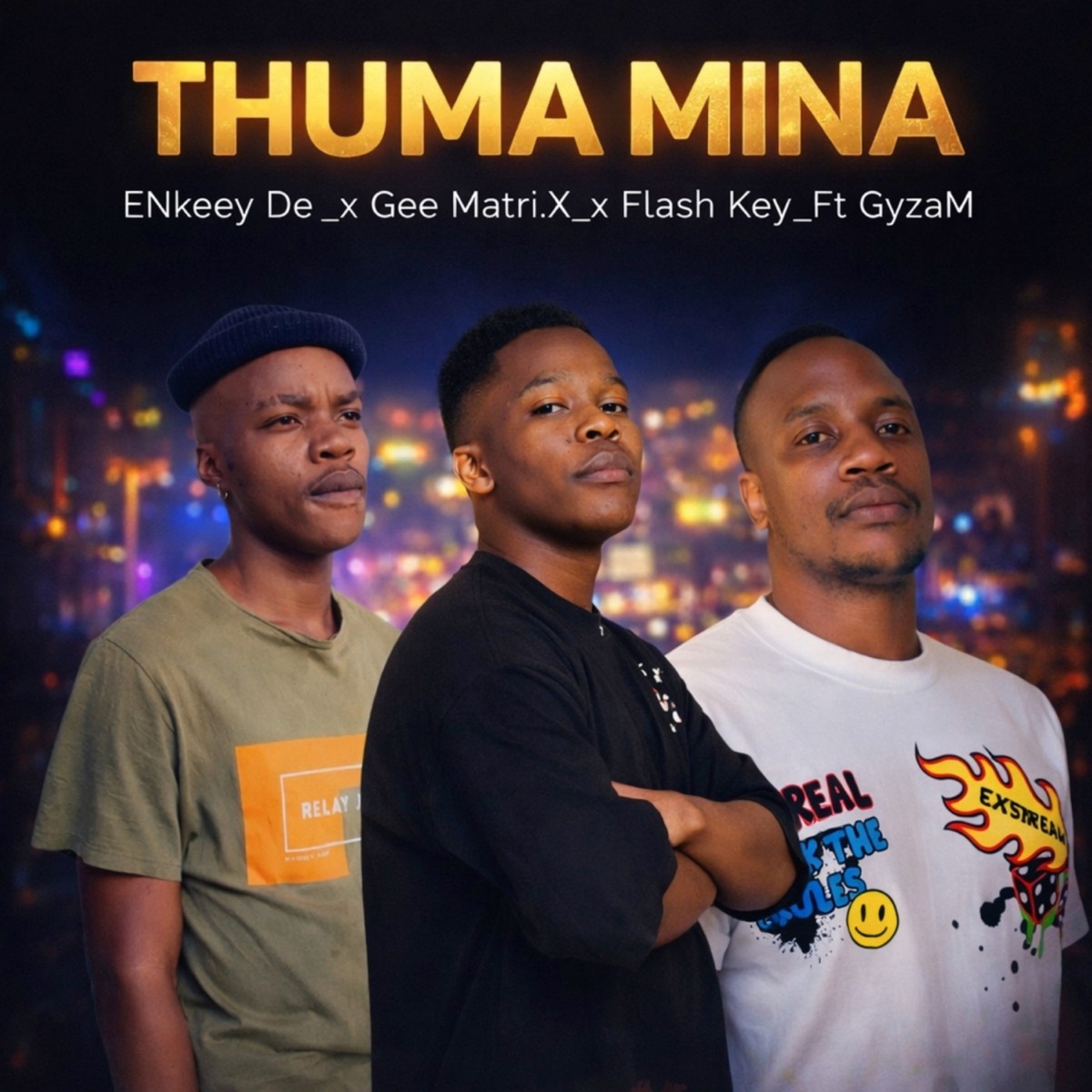 Thuma Mina (feat. Gyza M) - Single by ENkeey De, Gee Matri.X & Flash Keys album cover