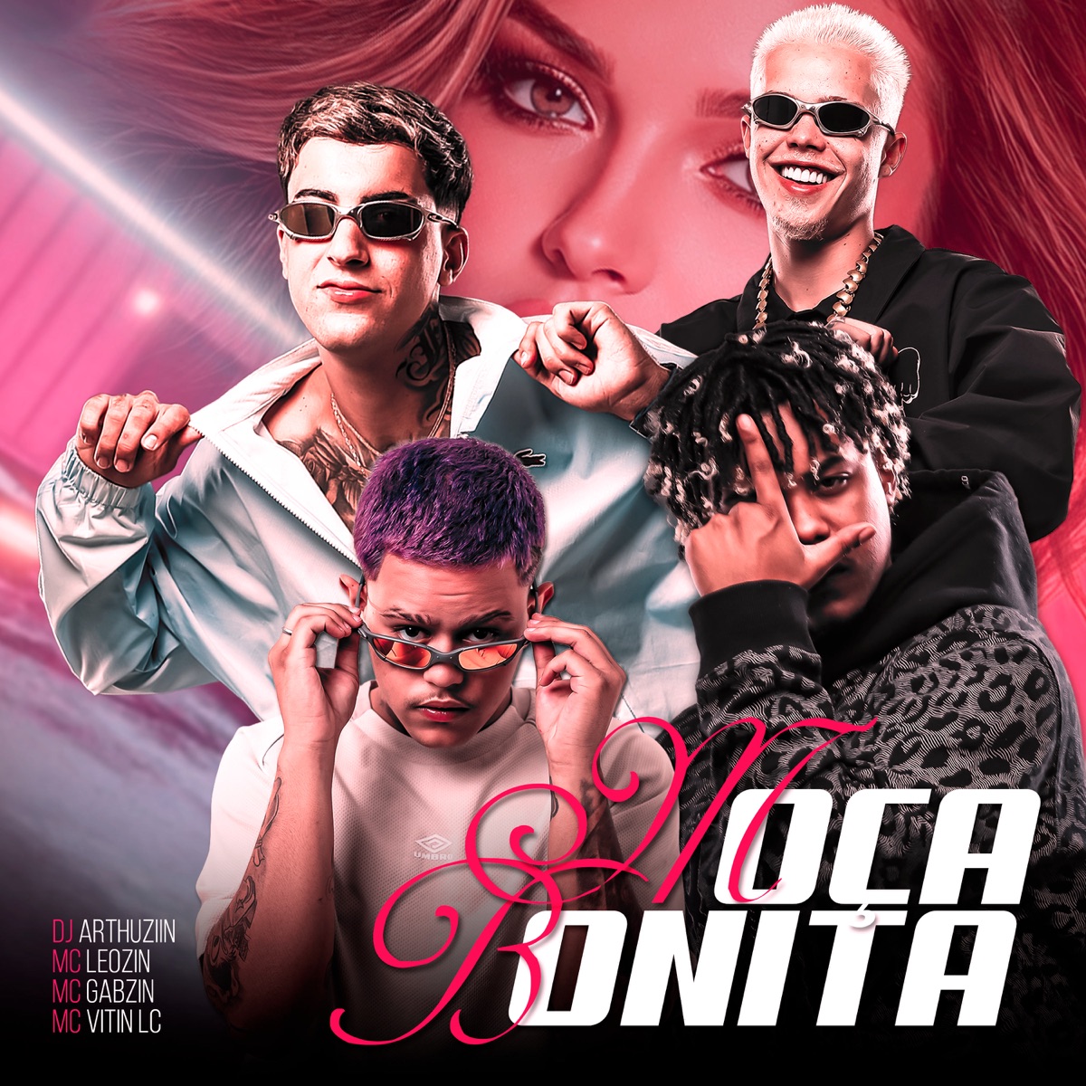 Moça Bonita - Single by Mc Leozin, Mc Gabzin, MC Vitin LC & DJ ARTHUZIIN album cover
