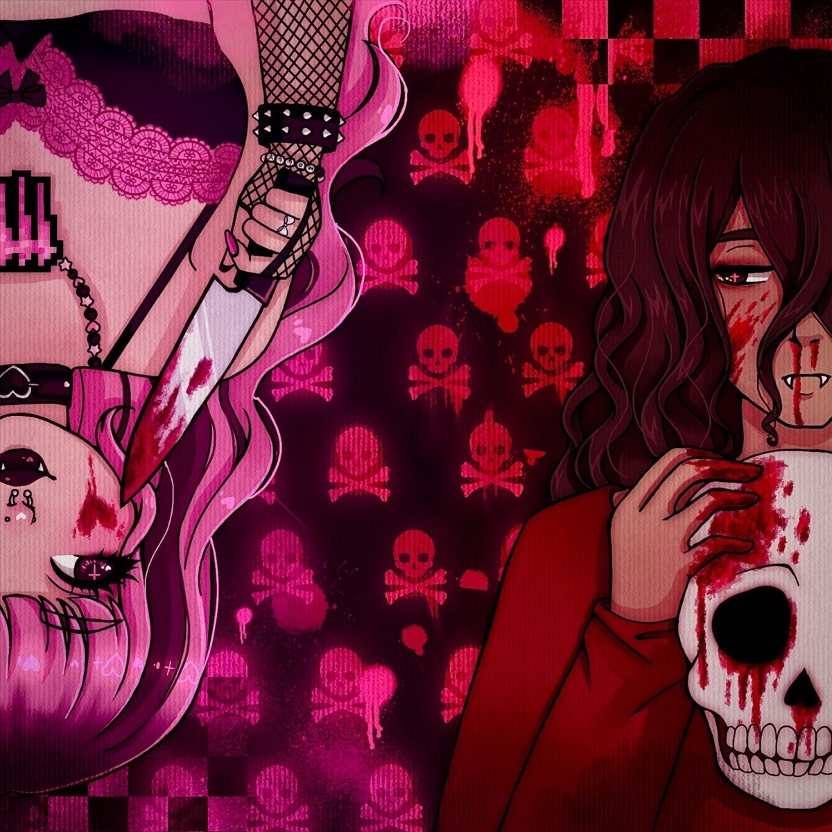 Our Love Is Suicide - Single by 1bleedn & molly princess album cover