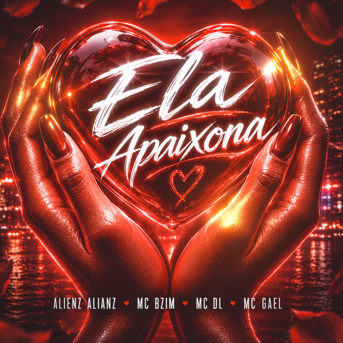 Ela Apaixona - Single by Alienz Alianz, Mc Bzim, MC DL & MC Gael album cover